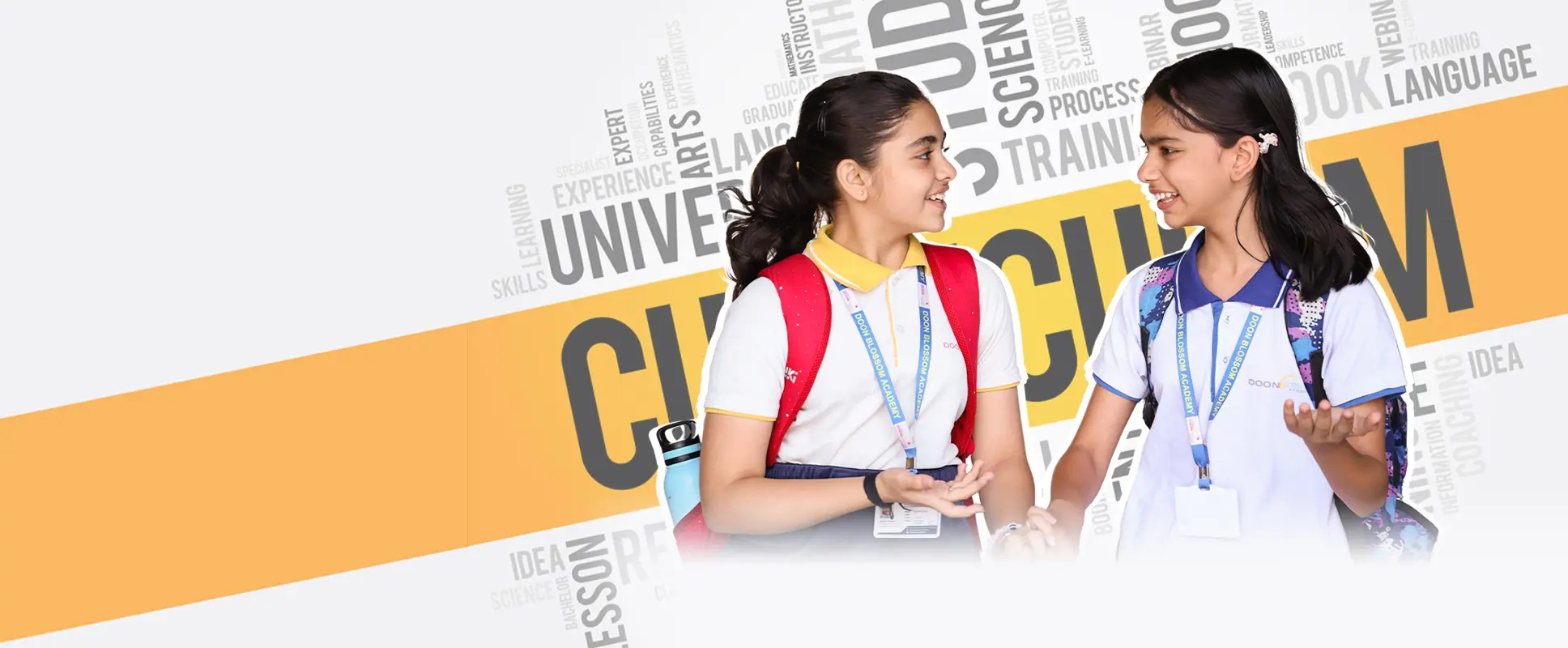 School Timings banner